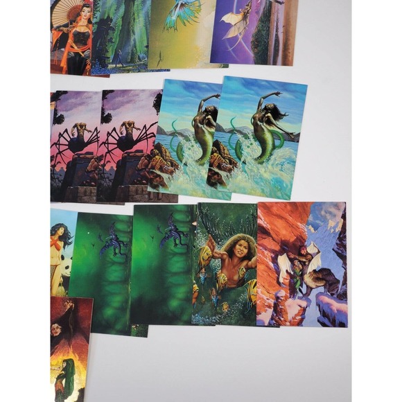 Wizards of the Coast - Everway RPG by Johnathan Tweet PARTS 50 cards - Picture 4 of 12